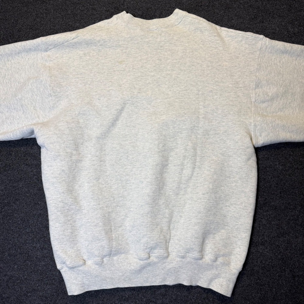 Vintage Made in USA Sweatshirt Mens XXL Grey John Deere Tractor Farmcore Graphic - Picture 8 of 9